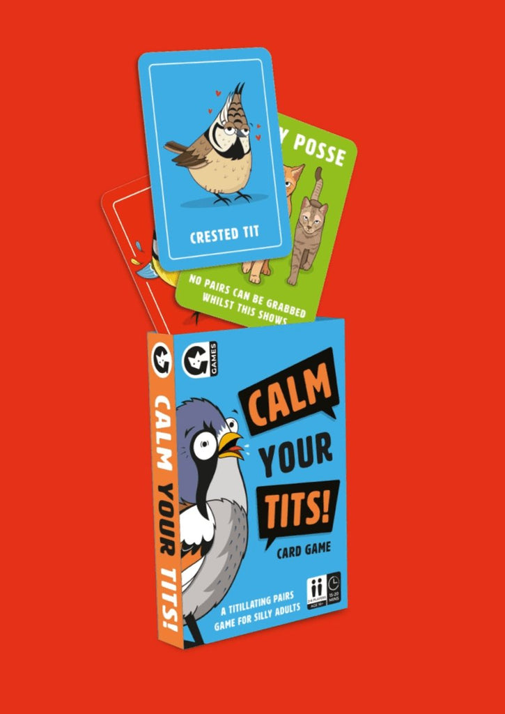 Buy Calm Your Tits Card Game by Ginger Fox - at White Doors & Co
