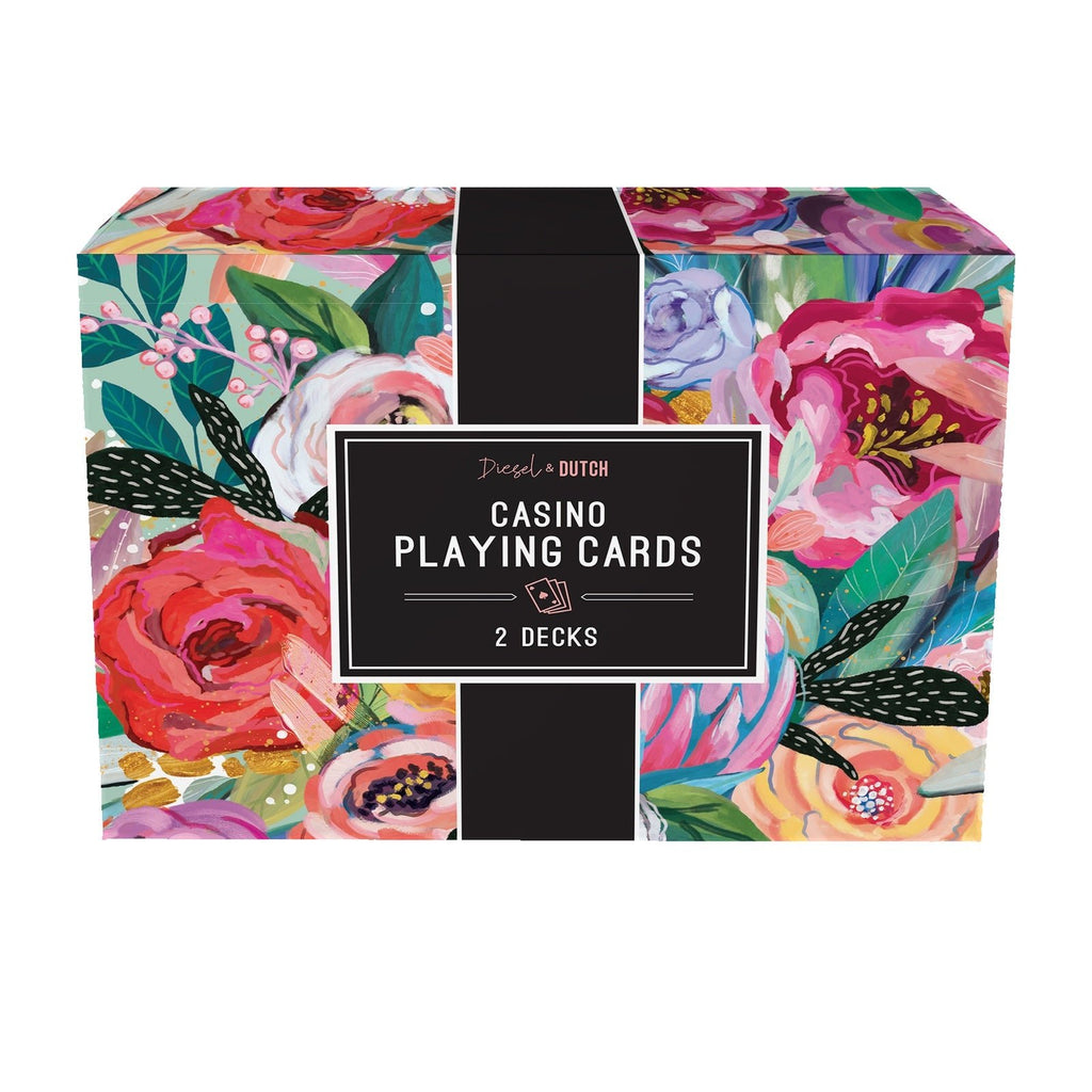 Buy Casino Playing Cards - Inflorescence by Diesel And Dutch - at White Doors & Co