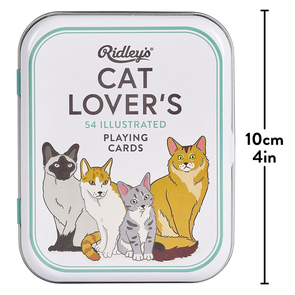Buy Cat Lovers Playing Cards - by Wild & Wolf - at White Doors & Co