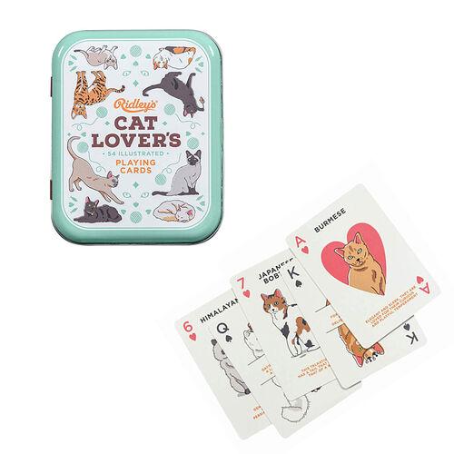 Buy Cat Lovers Playing Cards - by Wild & Wolf - at White Doors & Co