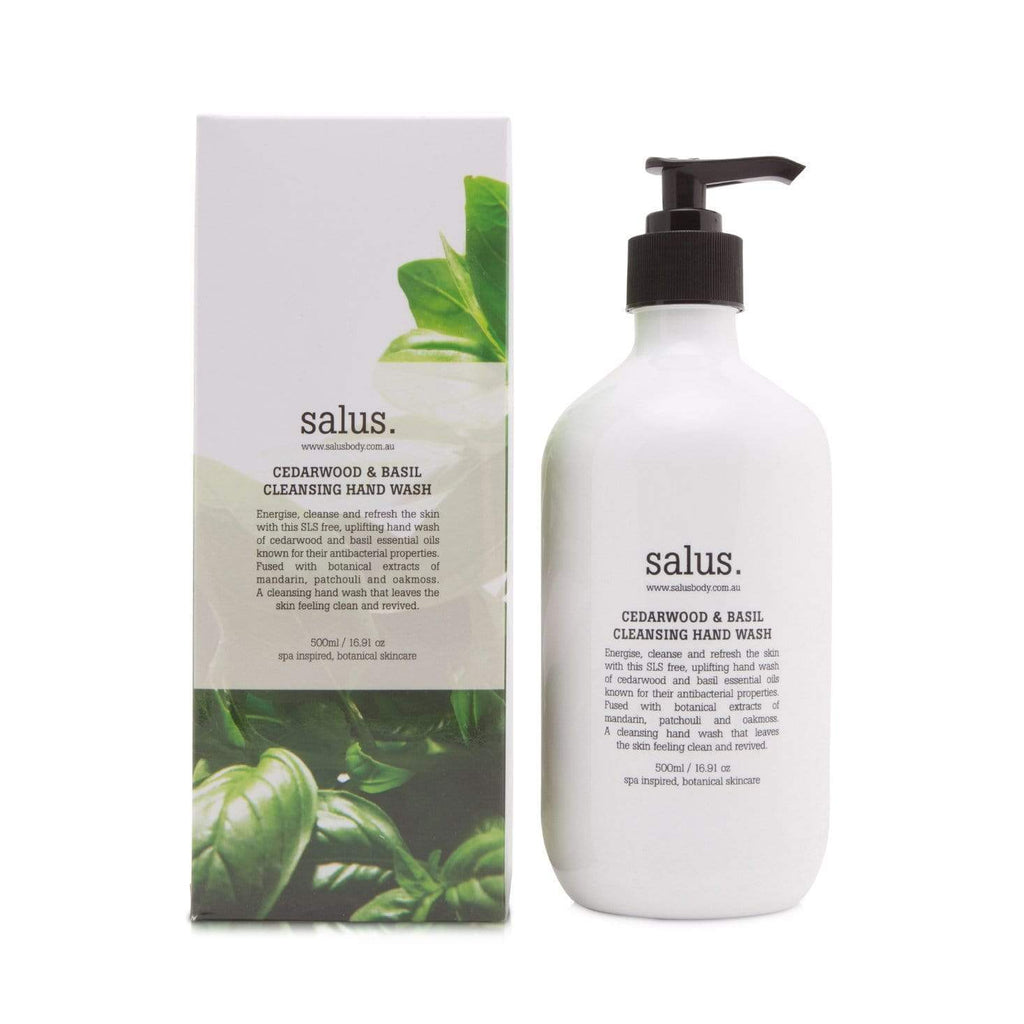 Buy Cedarwood & Basil Cleansing Hand Wash by Salus - at White Doors & Co