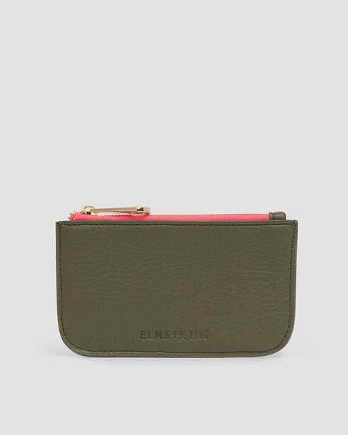 Buy Centro Wallet - Khaki by Elms & King - at White Doors & Co