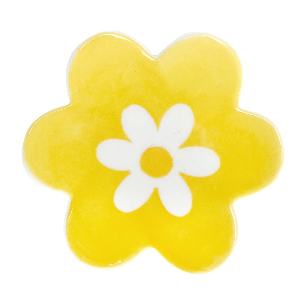 Buy CERAMIC TRINKET DISH - Daisy Yellow by Annabel Trends - at White Doors & Co