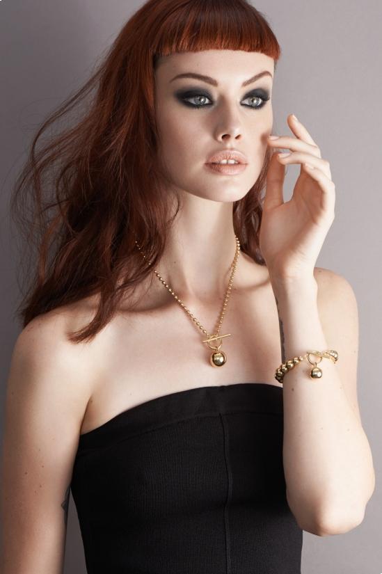 Buy Chelsea Bracelet - Gold by Liberte - at White Doors & Co
