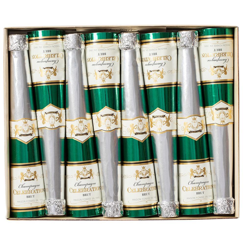 Buy Christmas Champagne Bottle Crackers by McMillian - at White Doors & Co