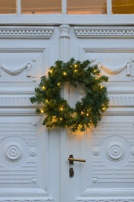 Buy Christmas Wreath Green by McMillian - at White Doors & Co