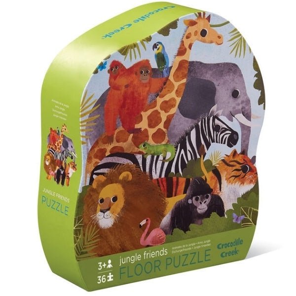 Buy Classic Floor Puzzle - Jungle Friends by Tiger Tribe - at White Doors & Co