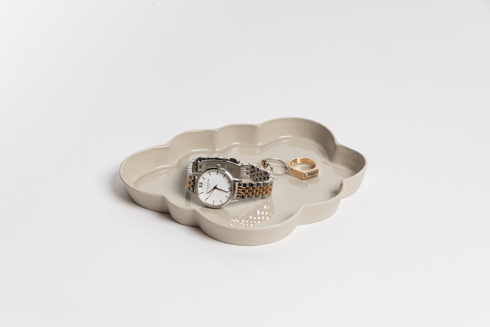 Buy Cloud Jewellery Tray -Cashmere by Ned Collections - at White Doors & Co