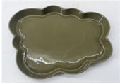 Buy Cloud Jewellery Tray -Olive Green by Ned Collections - at White Doors & Co