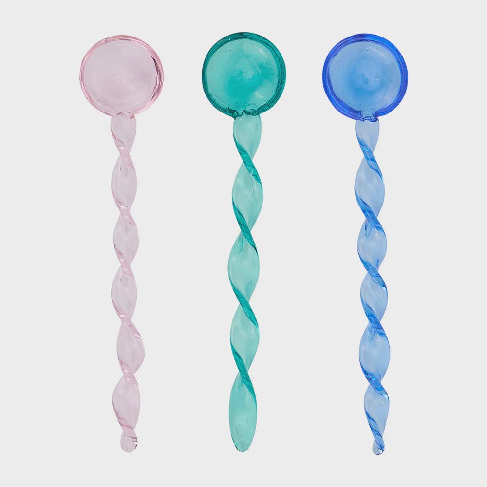 Buy Cocktail Swizzle Spoons - Twist Set by Annabel Trends - at White Doors & Co