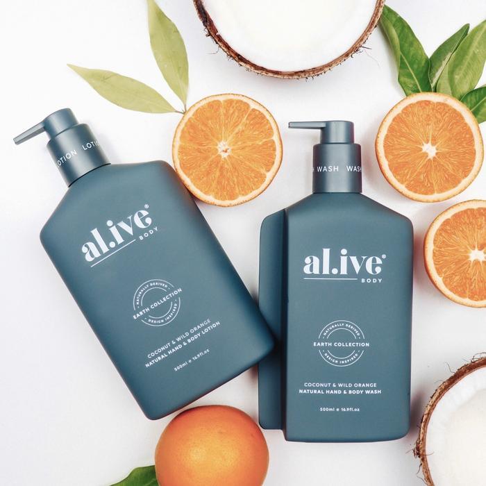 Buy Coconut & Wild Orange Duo by Al.ive - at White Doors & Co