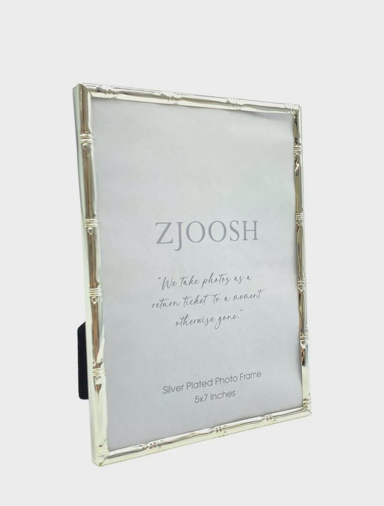 Buy Colonial Bamboo Photo Frame 5 x 7" by Zjoosh - at White Doors & Co
