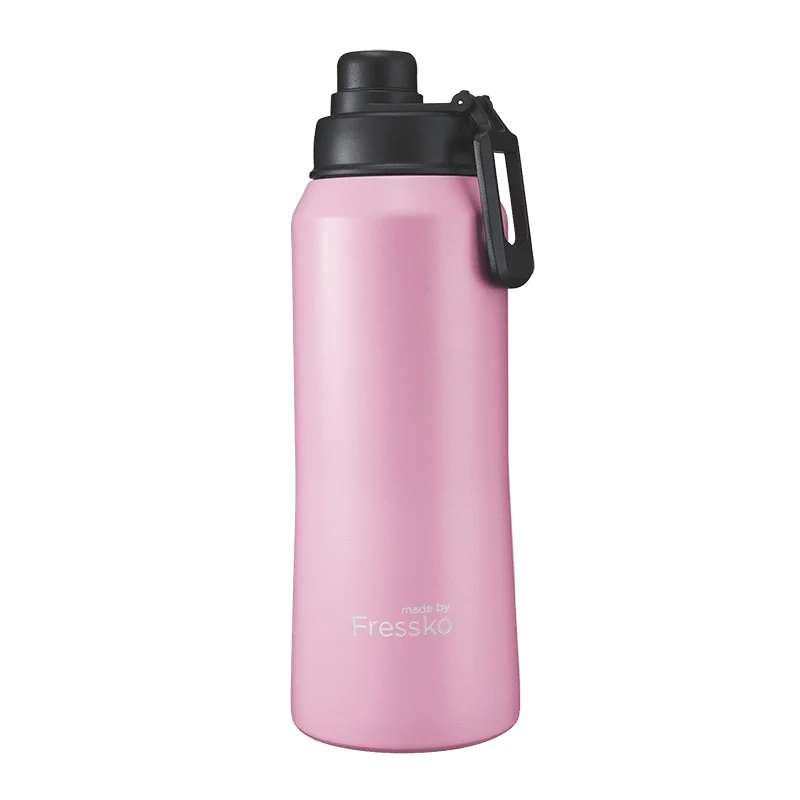 Buy Core 1L Drink Bottle - Bubblegum by Made By Fressko - at White Doors & Co