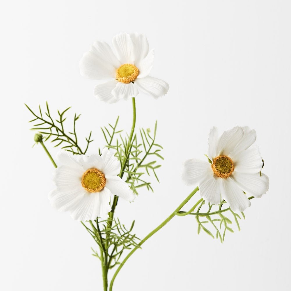 Buy Cosmos Spray- White by Floral Interiors - at White Doors & Co