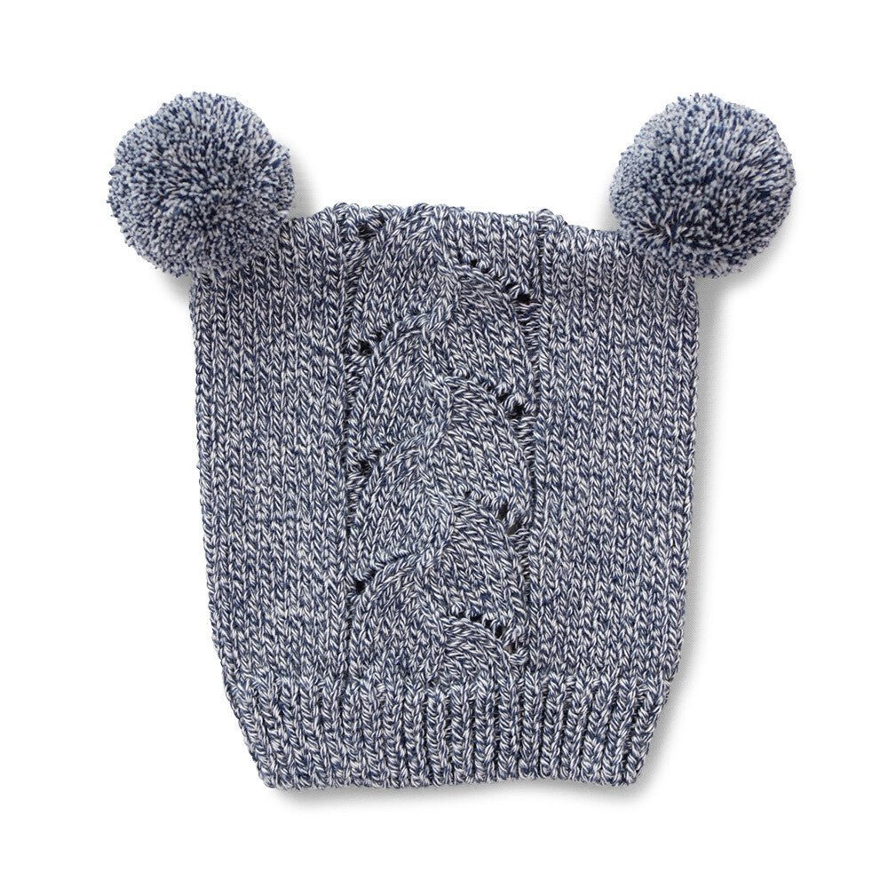 Buy Cubbie Baby Hat-Denim by DLux - at White Doors & Co
