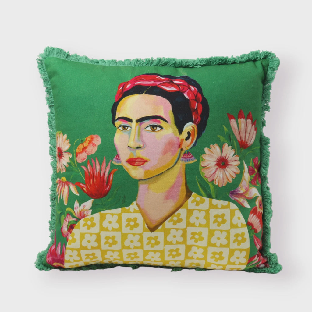 Buy Cushion Life In Colour by La La Land - at White Doors & Co