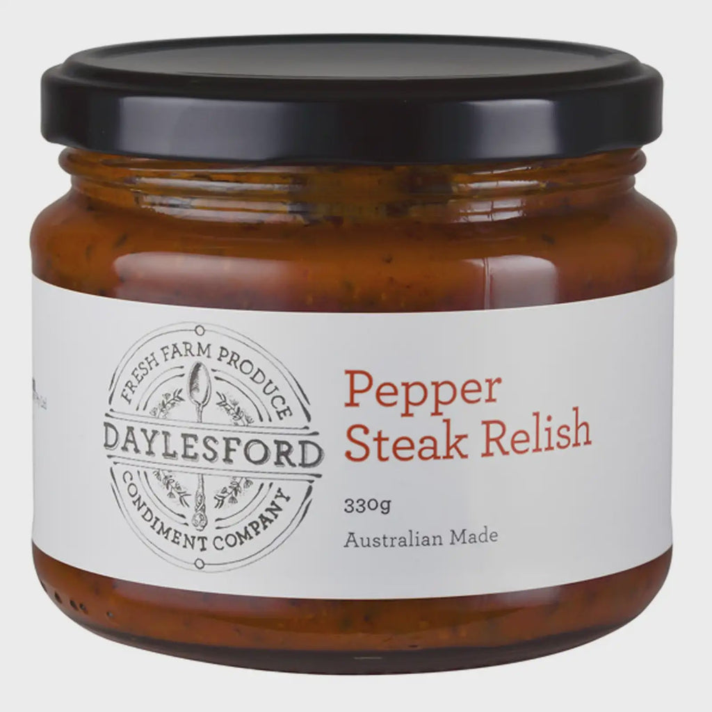 Buy Daylesford Pepper Steak Relish by Daylesford Cond. Company - at White Doors & Co