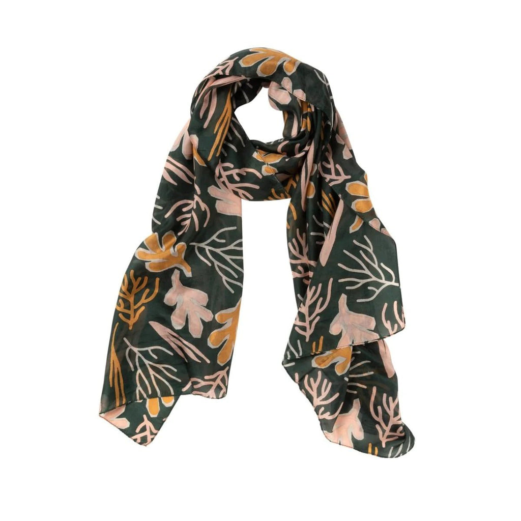 Buy Deep Sea Silk Scarf by Indus Design - at White Doors & Co