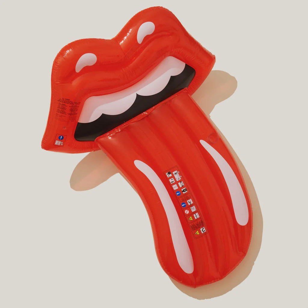 Buy Deluxe Sit-On Float Rolling Stones Lips by Sunnylife - at White Doors & Co