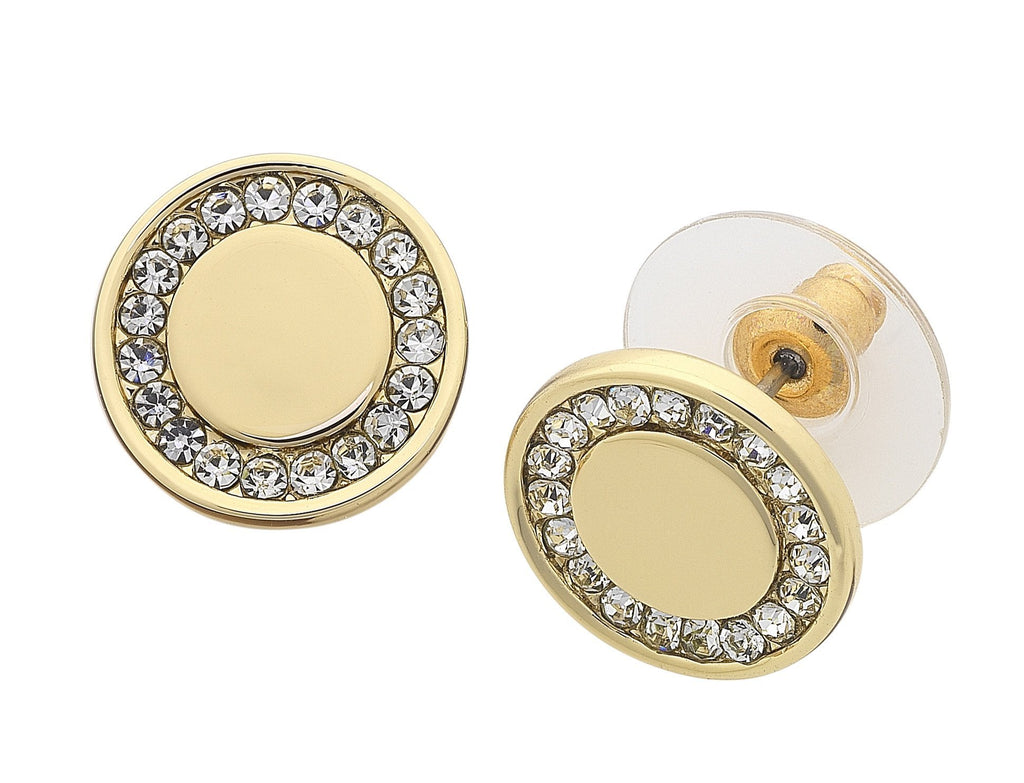 Buy Diana Gold Earring by Liberte - at White Doors & Co