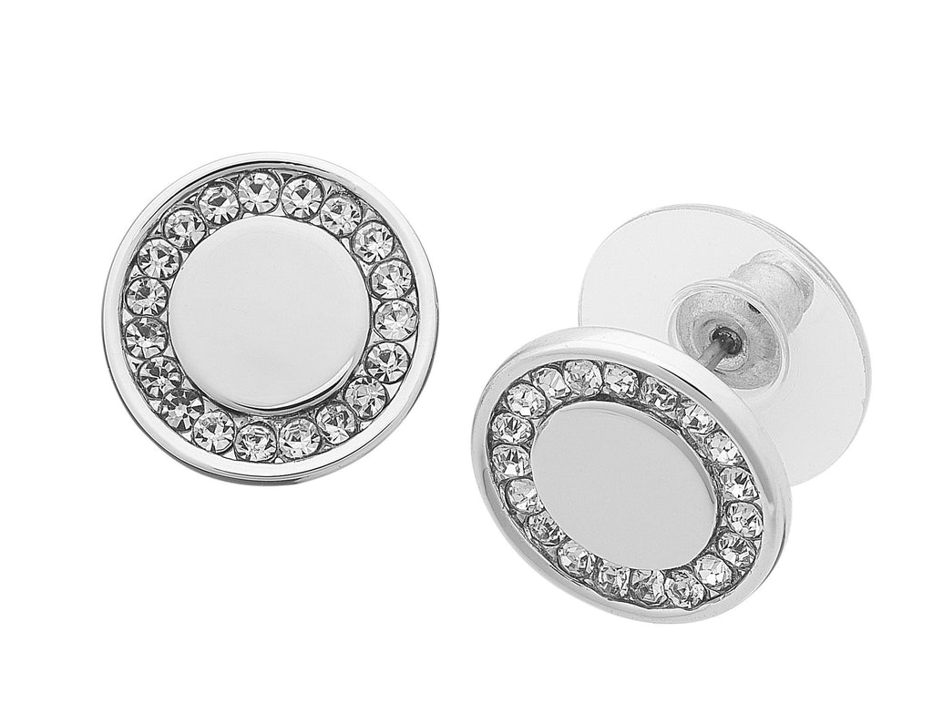 Buy Diana Silver Earring by Liberte - at White Doors & Co