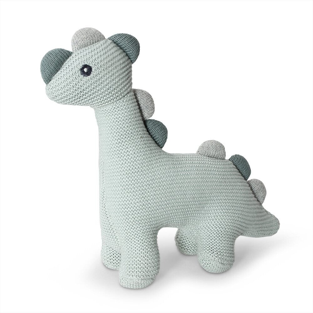 Buy Dino - Soft Toy for Baby - Mint by DLux - at White Doors & Co