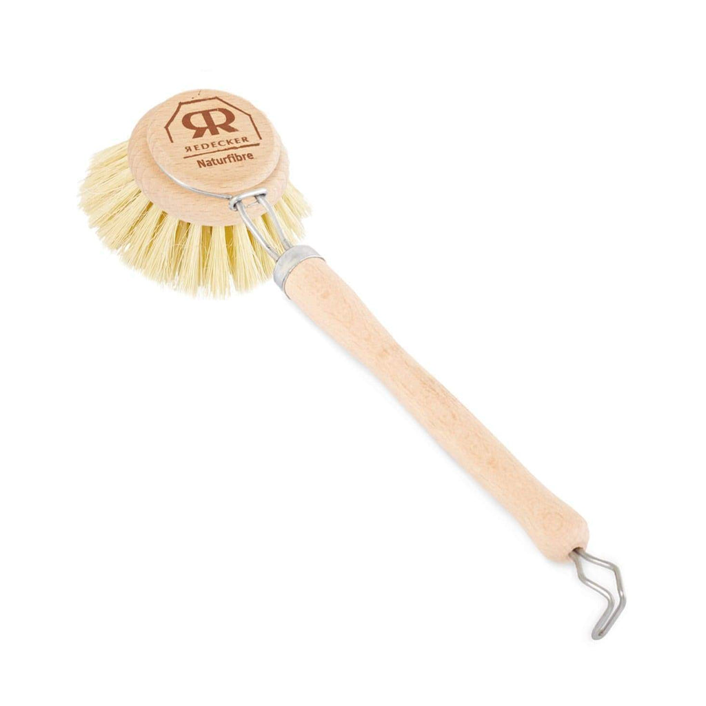 Buy Dish Brush with Handle - White by Redecker - at White Doors & Co