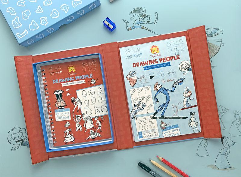 Buy Drawing People by Tiger Tribe - at White Doors & Co