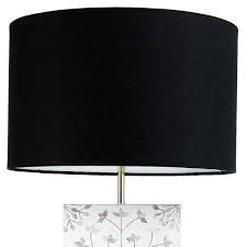 Buy Drum Shade - Black Linen by Ruby Star Traders - at White Doors & Co