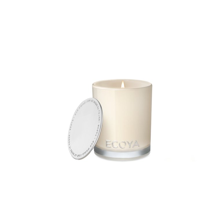 Buy Ecoya Cedarwood & Leather Mini Madison Candle by Ecoya - at White Doors & Co