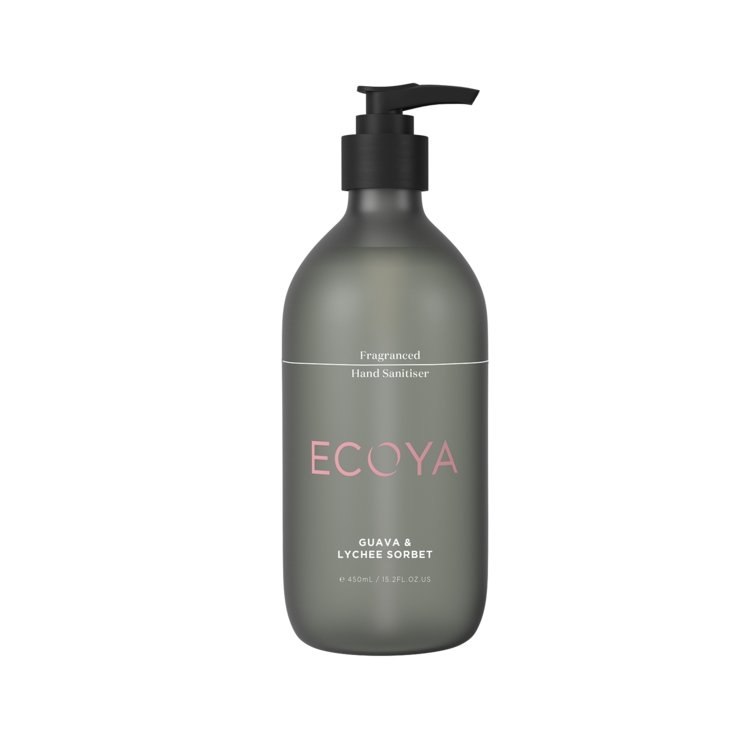 Buy Ecoya Hand Sanitiser - Guava & Lychee by Ecoya - at White Doors & Co
