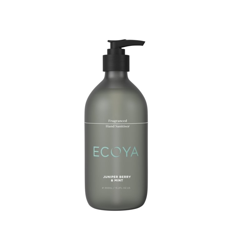 Buy Ecoya Hand Sanitiser - Juniper Berry & Mint by Ecoya - at White Doors & Co
