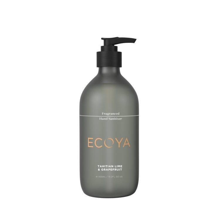 Buy Ecoya Hand Sanitiser -Tahitian Lime & Grapefruit by Ecoya - at White Doors & Co