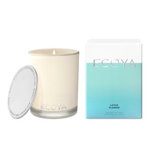 Buy Ecoya Lotus Flower Madison Candle by Ecoya - at White Doors & Co