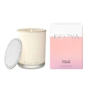 Buy Ecoya Sweet Pea & Jasmine Madison Candle by Ecoya - at White Doors & Co