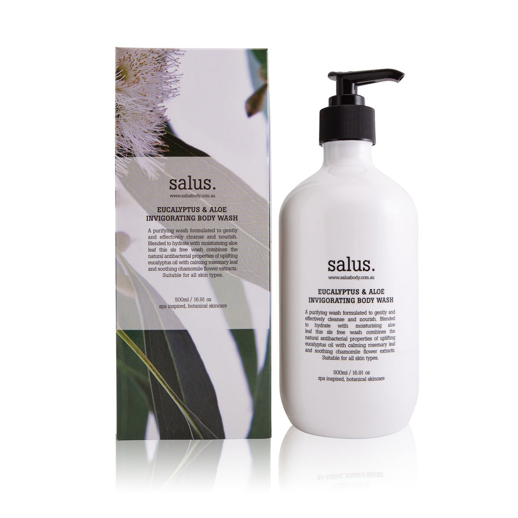 Buy Eucalyptus & ALoe Invigorating Body Wash by Salus - at White Doors & Co