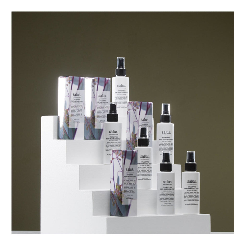 Buy Eucalyptus Hand Sanitiser Spray by Salus - at White Doors & Co
