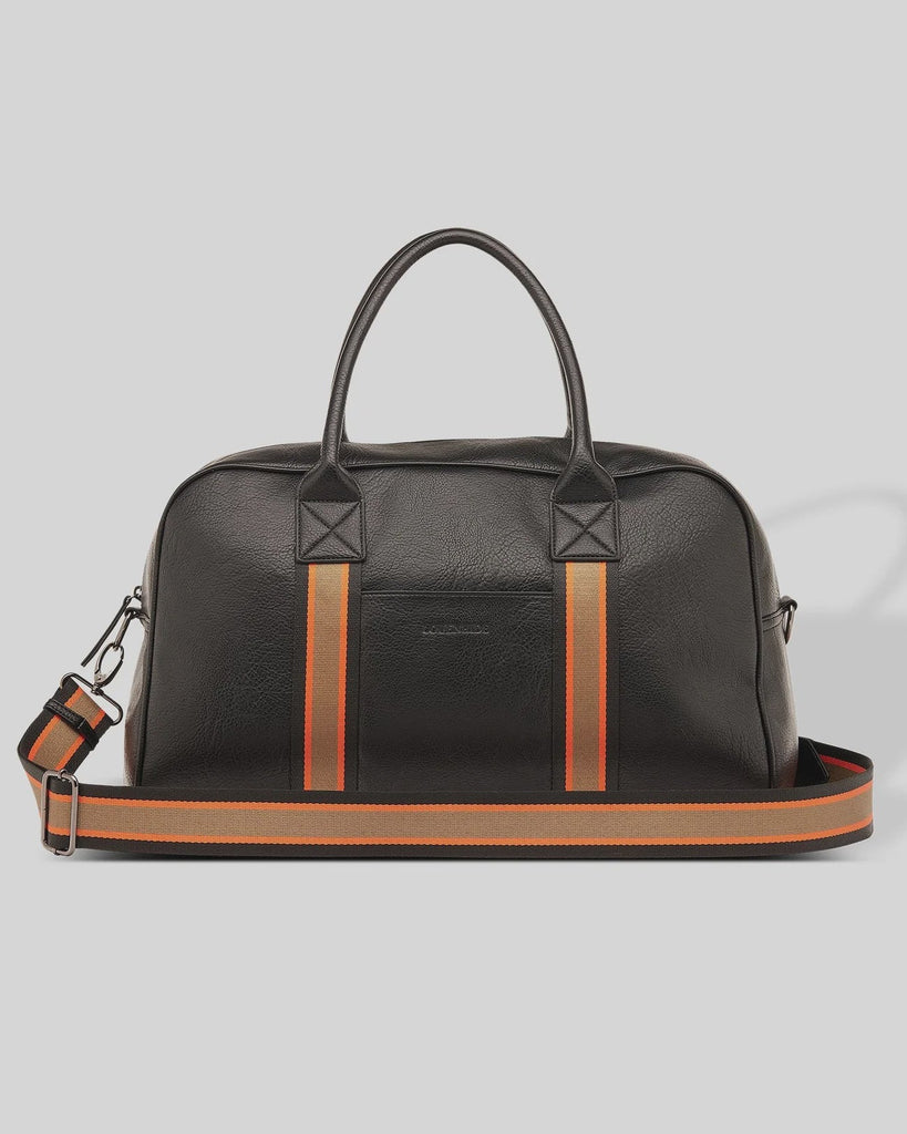 Buy Falcon Mens Travel Bag - Black by Louenhide - at White Doors & Co