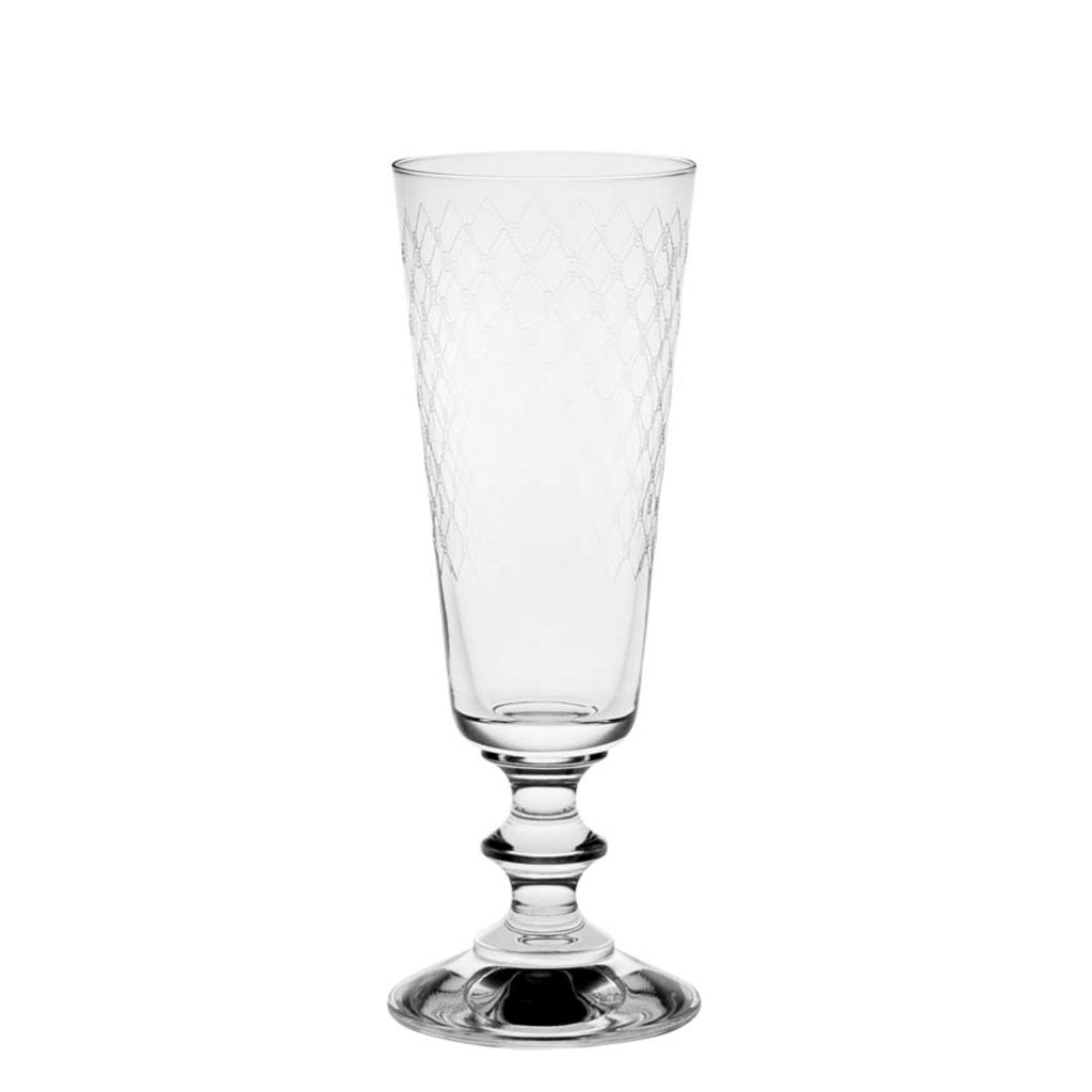 Buy Fishnet France Champagne Glass 170ml by Francalia - at White Doors & Co