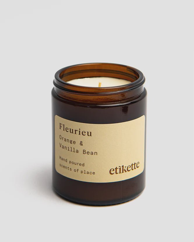 Buy Fleurieu - Orange & Vanilla Bean by Etikette - at White Doors & Co