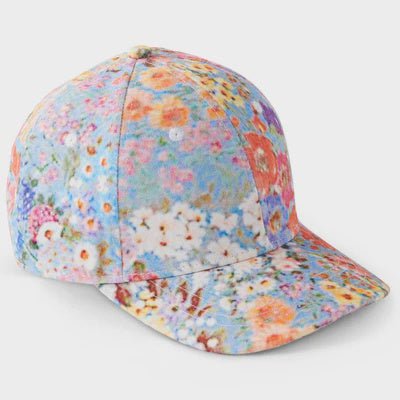 Buy Forever Floral Peak Cap - Adult by Kip & Co - at White Doors & Co