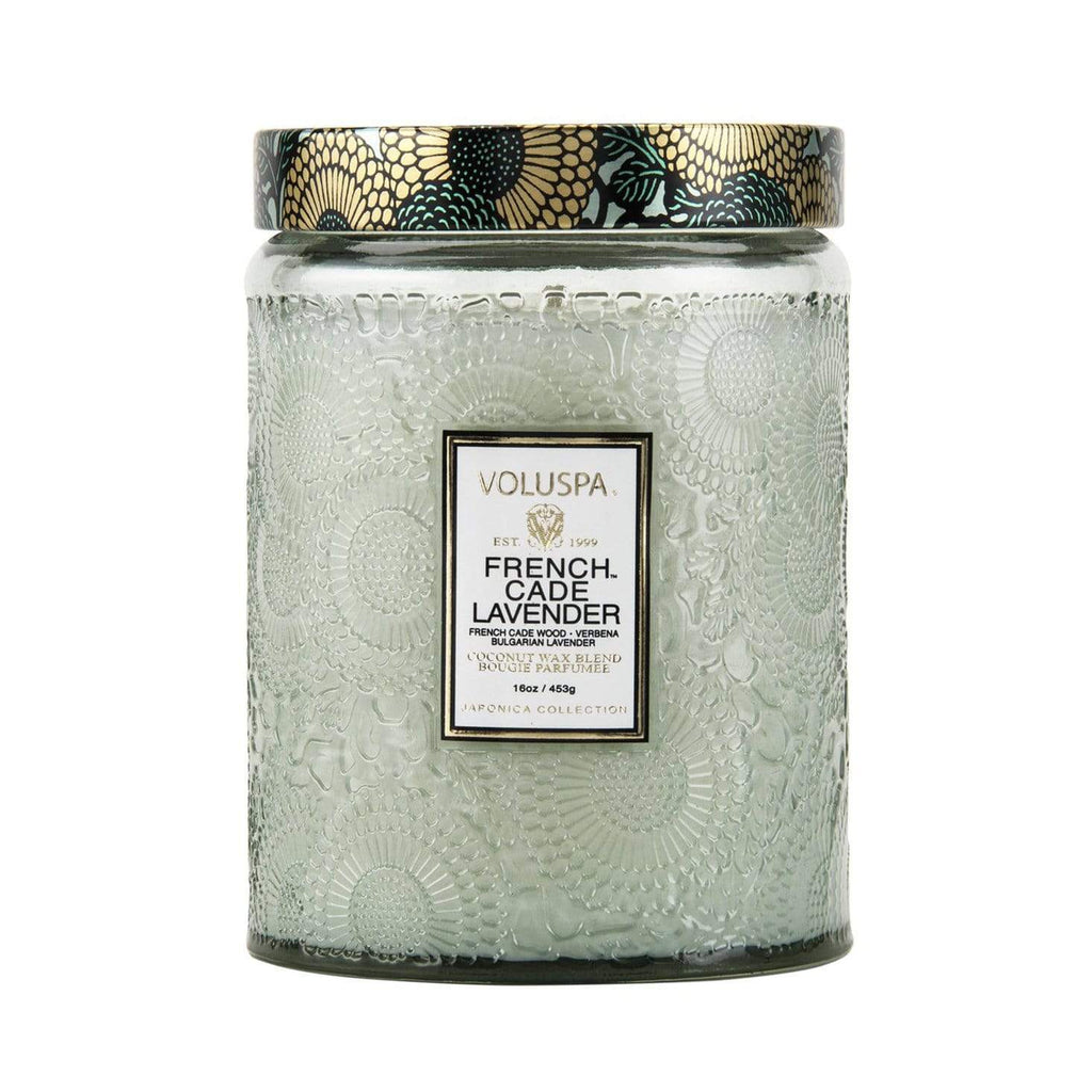 Buy French Cade & Lavender Candle by Voluspa - at White Doors & Co