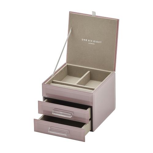 Buy Gabriella Jewellery Box -Dusty Rose (S) by P S Home and Living - at White Doors & Co