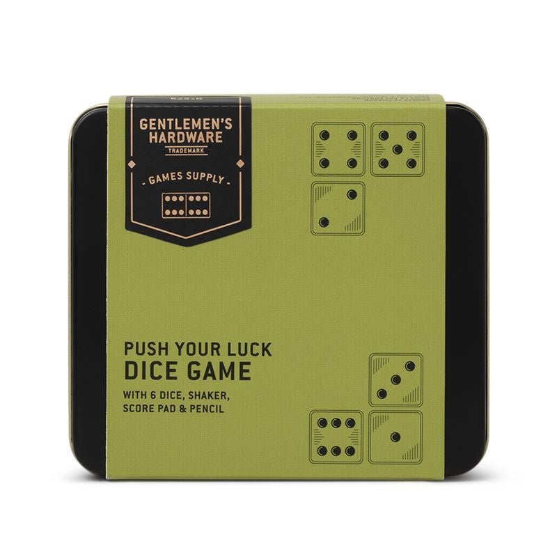 Buy Gentleman’s Hardware – Push your Luck Dice by Gentleman's Hardware - at White Doors & Co
