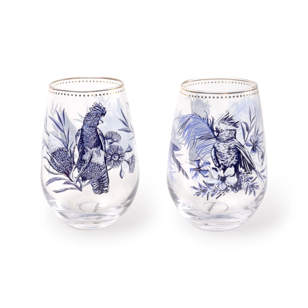 Buy Glass Tumbler Dynasty Of Nature by La La Land - at White Doors & Co