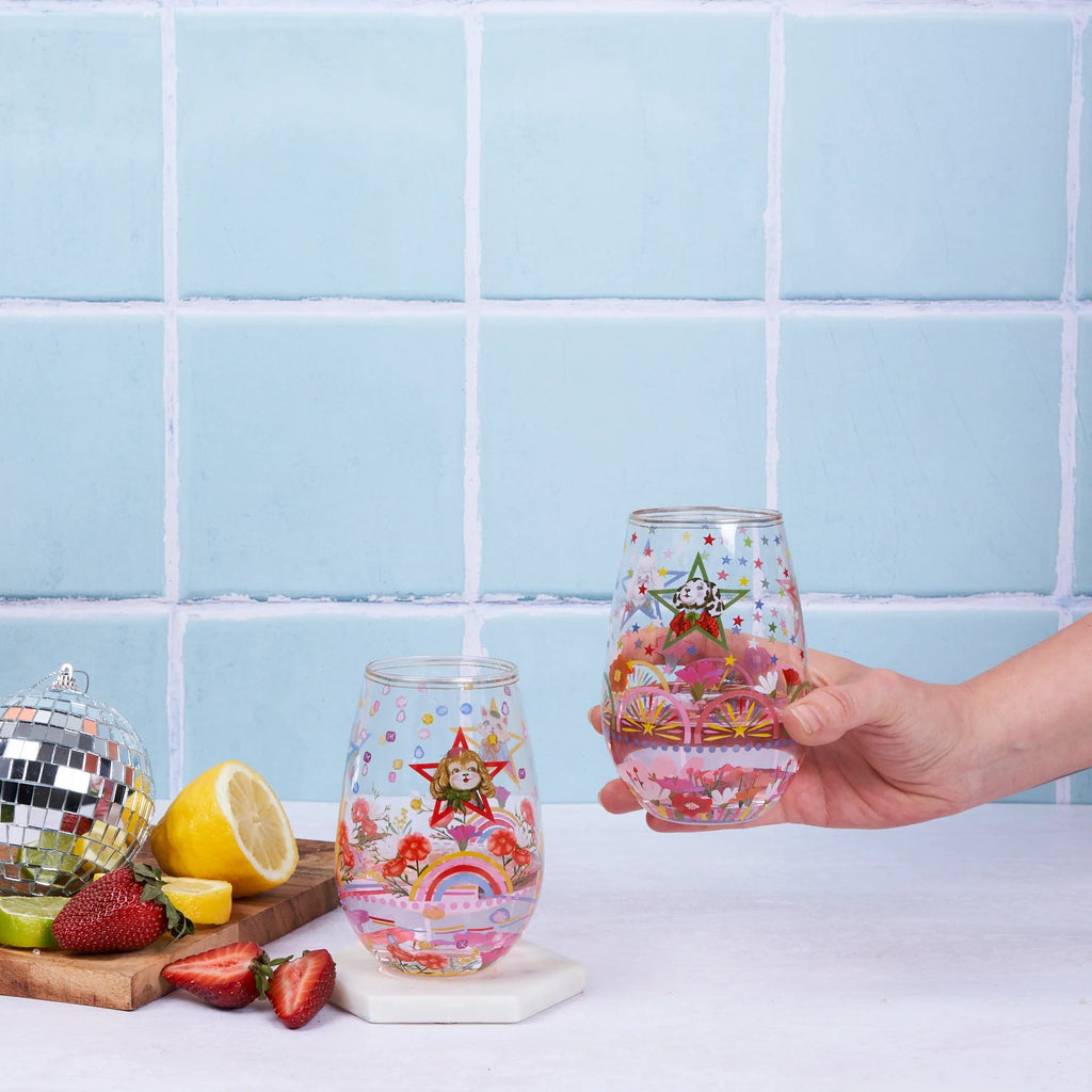 Buy Glass Tumbler - Fabulous by La La Land - at White Doors & Co