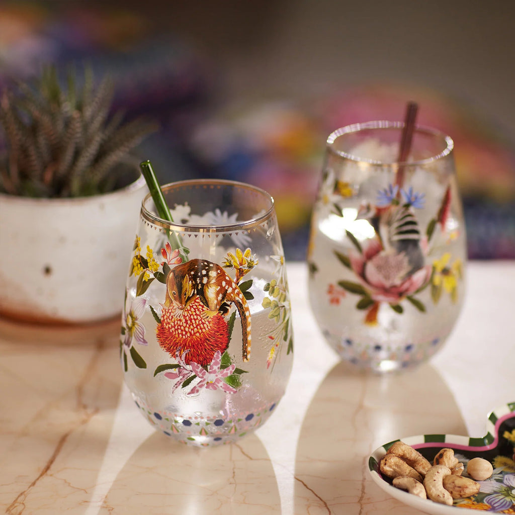 Buy Glass Tumbler Good Evening by La La Land - at White Doors & Co