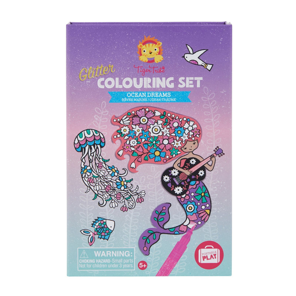 Buy Glitter Colour Set -Ocean Dreams by Tiger Tribe - at White Doors & Co
