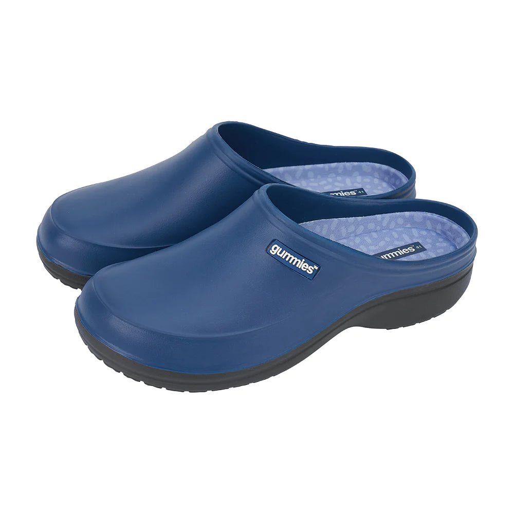 Buy Gummies – Memory Foam Clog – Navy by Annabel Trends - at White Doors & Co