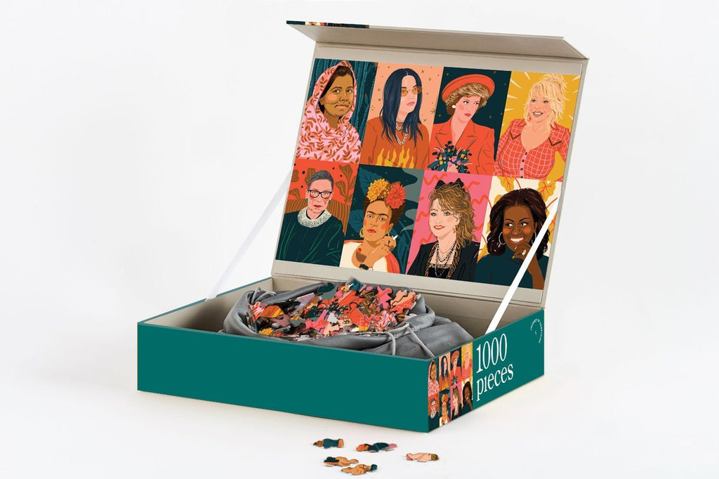 Buy Hey Lady - 1000 Pieces Puzzle by Journey Of Something - at White Doors & Co